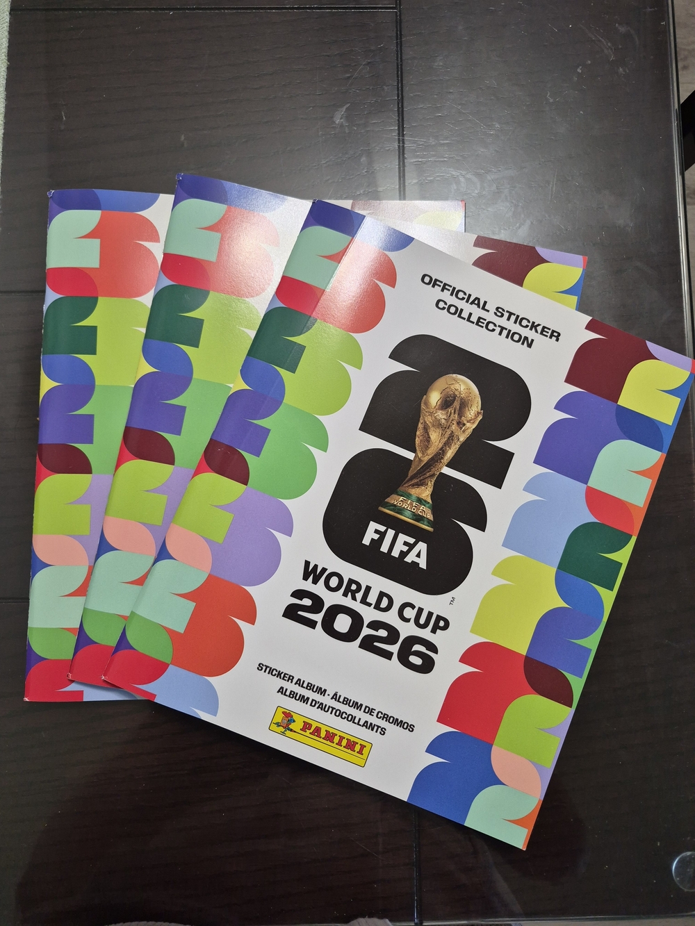 Panini FIFA World Cup 2026 Official Sticker Album - Multi Color 3 pack